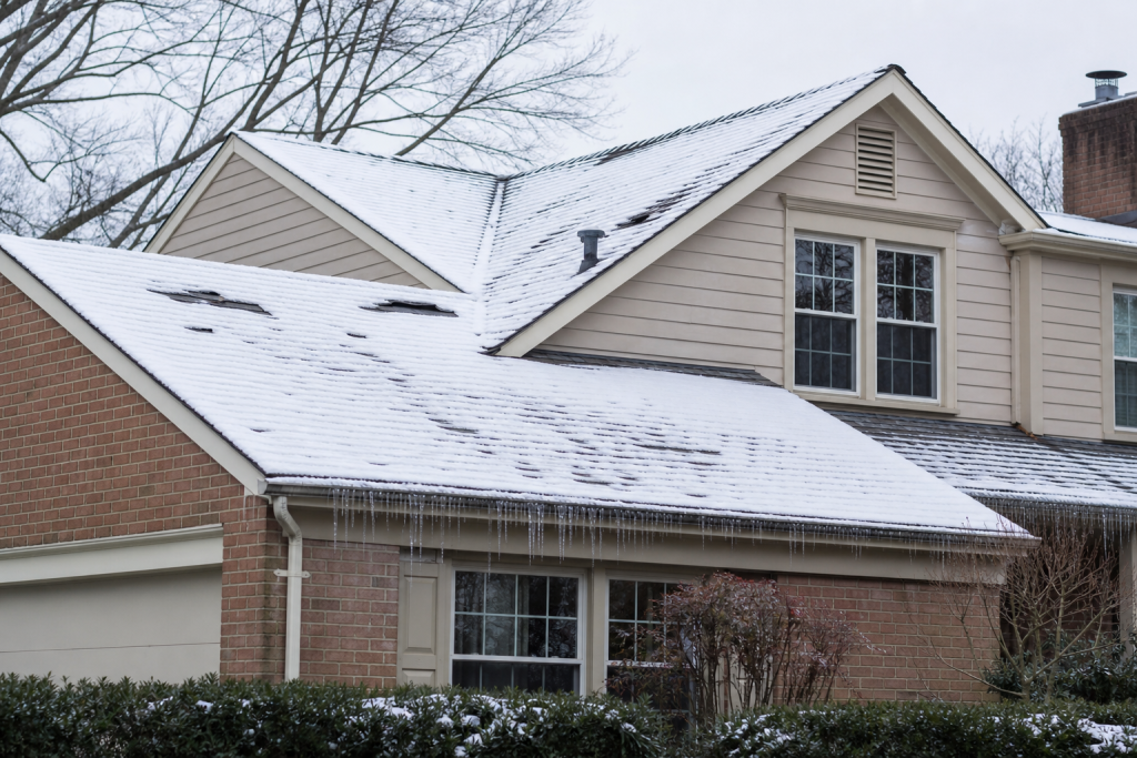 Winter roof wear in Northern Virginia